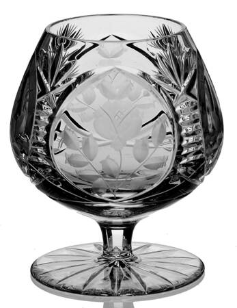 Rosemary Brandy Glass