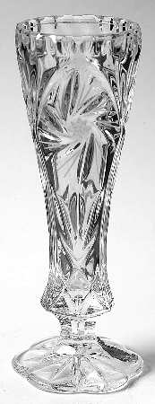 Worcester (Cut Curve Under Star) 7" Bud Vase