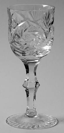 Worcester (Cut Curve Under Star) Cordial Glass
