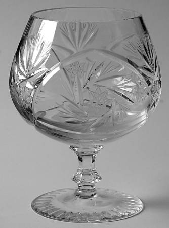 Worcester (Cut Curve Under Star) Brandy Glass