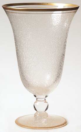 Candlewick Etched and Gold (Stem 3400) Iced Tea