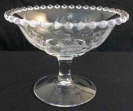 3400-4 Round Compote (Height X Width)