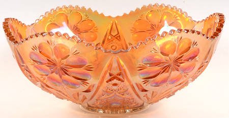 Cosmos Marigold Punch Bowl
