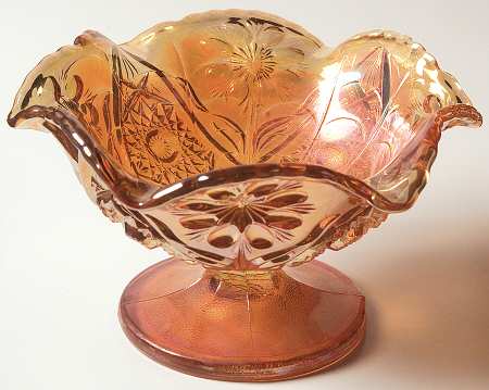 Cosmos Marigold Round Compote (Height X Width)
