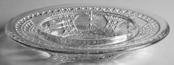Amelia Clear Round Butter Dish No Lid