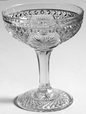Amelia Clear Champagne/Tall Sherbet