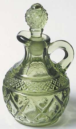 Cape Cod Verde Green Cruet No Stopper