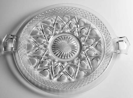 Cape Cod Clear (1602 + 160) Large 2 Handled Plate