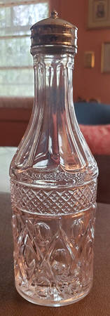 Cape Cod Clear (1602 + 160) Ketchup Bottle & Metal Lid