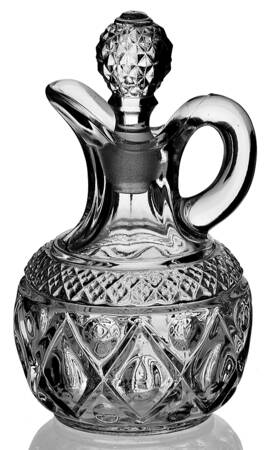 Cape Cod Clear (1602 + 160) Handled Cruet & Stopper