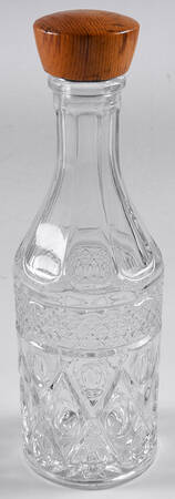 Cape Cod Clear (1602 + 160) Ketchup Bottle & Wood Lid