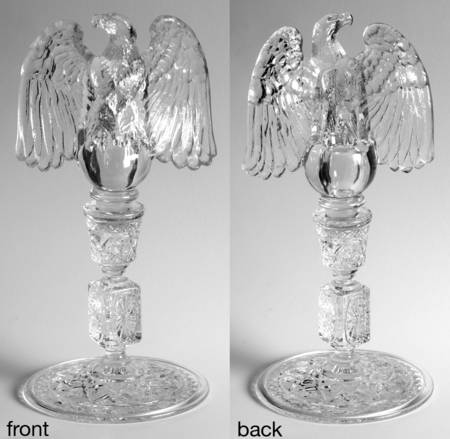 Cape Cod Clear (1602 + 160) Eagle Candleholder