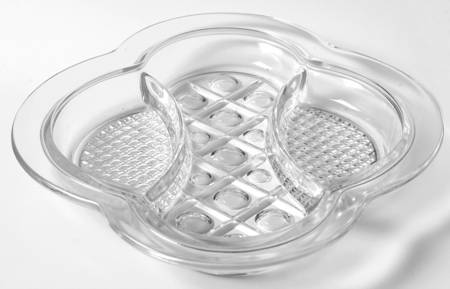 Cape Cod Clear (1602 + 160) 9" Oblong 3 Part Relish