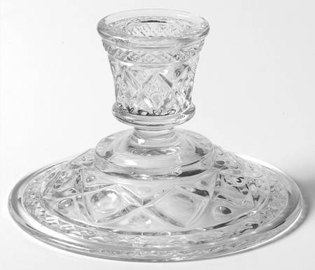 Cape Cod Clear (1602 + 160) 2" Single Light Candlestick