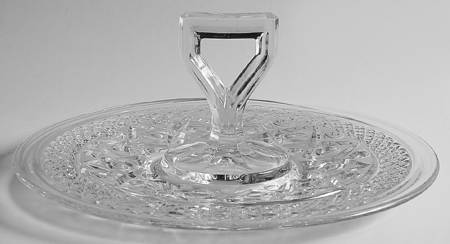 Cape Cod Clear (1602 + 160) Center Handle Tray