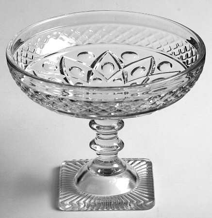 Cape Cod Clear (1602 + 160) 5" Height Open Compote