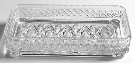 Cape Cod Clear (1602 + 160) Tray for Square Creamer/Sugar