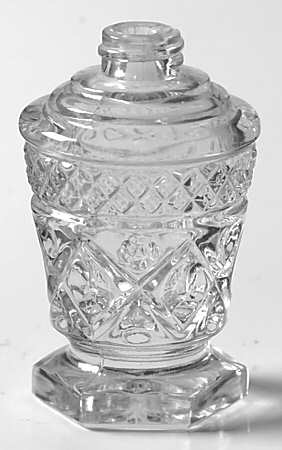 Cape Cod Clear (1602 + 160) Footed Shaker No Metal Lid