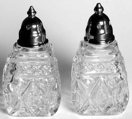Cape Cod Clear (1602 + 160) #109 Shaker Set W/Metal Lids