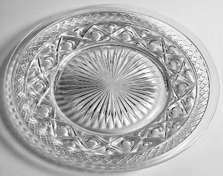 Cape Cod Clear (1602 + 160) Luncheon Plate