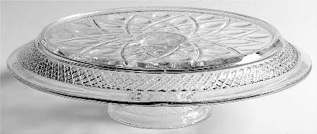 Cape Cod Clear (1602 + 160) Cake Stand aka Mult Server