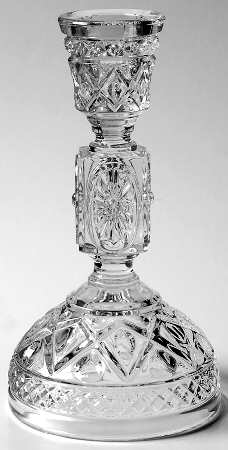Cape Cod Clear (1602 + 160) 6" Single Light Candlestick