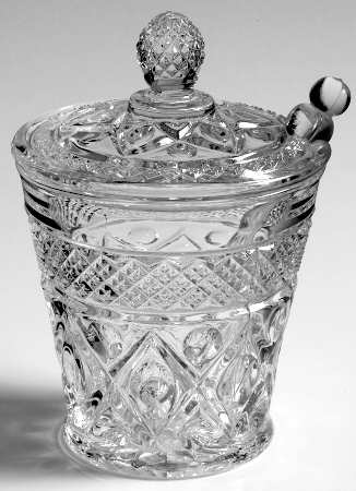 Cape Cod Clear (1602 + 160) Marmalade with Lid & Ladle