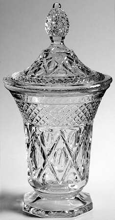 Cape Cod Clear (1602 + 160) 10" Jar & Lid