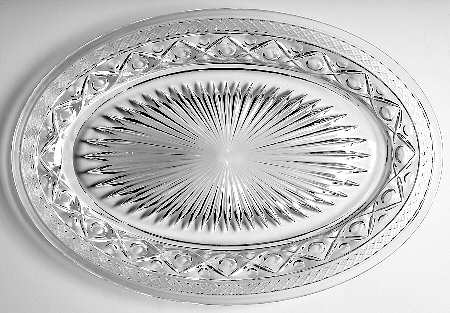 Cape Cod Clear (1602 + 160) Under 13" Platter