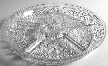 Cape Cod Clear (1602 + 160) 11" Round 6 Part Relish