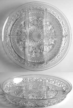 Cape Cod Clear (1602 + 160) 11" Oval 5 Part Relish