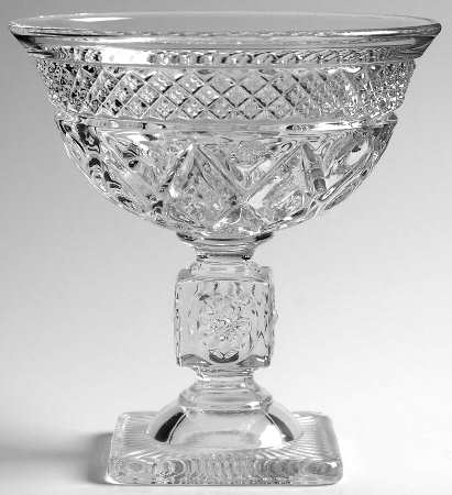 Cape Cod Clear (1602 + 160) Flower Candlestick