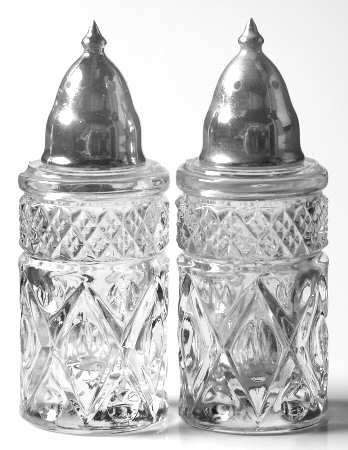 Cape Cod Clear (1602 + 160) #96 Shaker Set W/Metal Lid