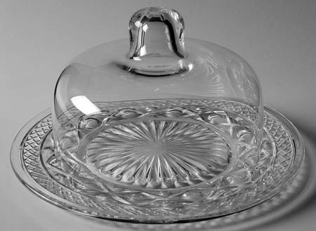 Cape Cod Clear (1602 + 160) Cheese Dish & Lid
