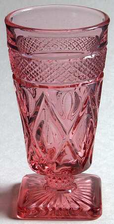 Cape Cod Pink Juice Glass