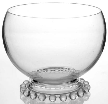 Candlewick Clear (Stem 3400) Storage/Punch Jar No Notched Lid