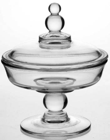 Candlewick Clear (Stem 3400) Honey Dish & Lid