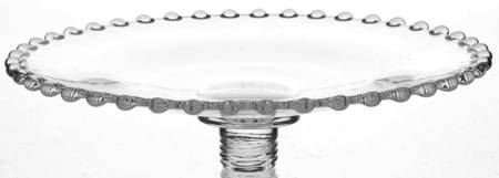 Candlewick Clear (Stem 3400) 6" Screw Peg Plate