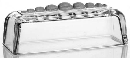 Candlewick Clear (Stem 3400) Lid for 1/4 Pound Butter