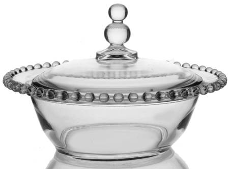 Candlewick Clear (Stem 3400) Large Covered Bowl