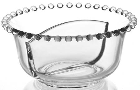 Candlewick Clear (Stem 3400) Divided Mayonnaise Bowl