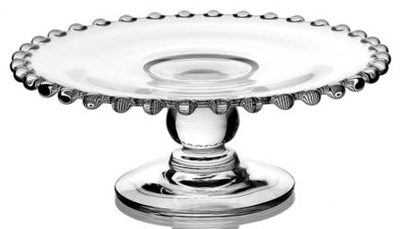 Candlewick Clear (Stem 3400) Compote (Height X Width)