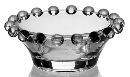 Candlewick Clear (Stem 3400) 18 Bead Nut Dip/Sugar Dip/Ashtray
