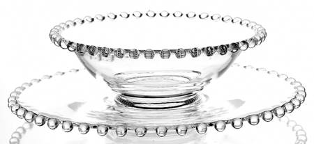 Candlewick Clear (Stem 3400) Mayo Bowl & Underplate