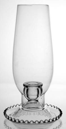 Candlewick Clear (Stem 3400) Hurricane Lamp (Candlestick and Chimney)