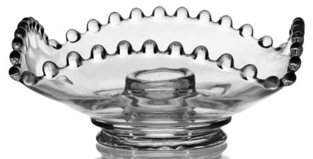 Candlewick Clear (Stem 3400) Square Flower Candlestick