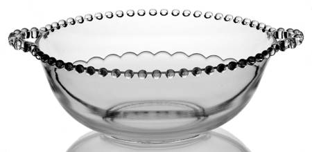 Candlewick Clear (Stem 3400) Handled Divided Bowl