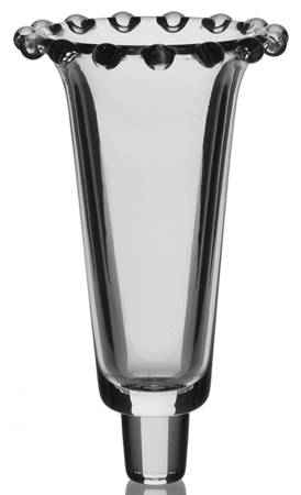 Candlewick Clear (Stem 3400) 4" Bead Top Peg Vase