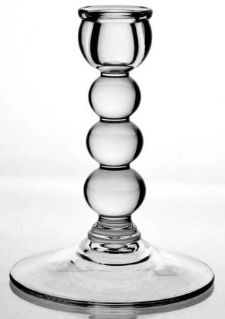 Candlewick Clear (Stem 3400) Tall Single Light Candlestick