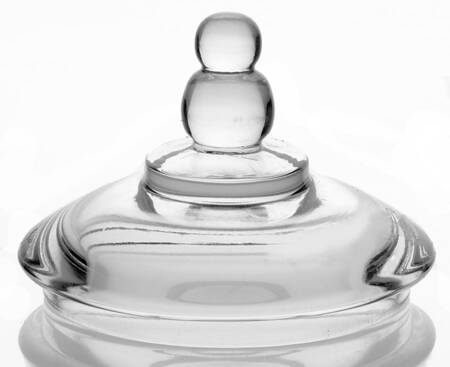 Candlewick Clear (Stem 3400) Lid for Candy Box/Jar Tower